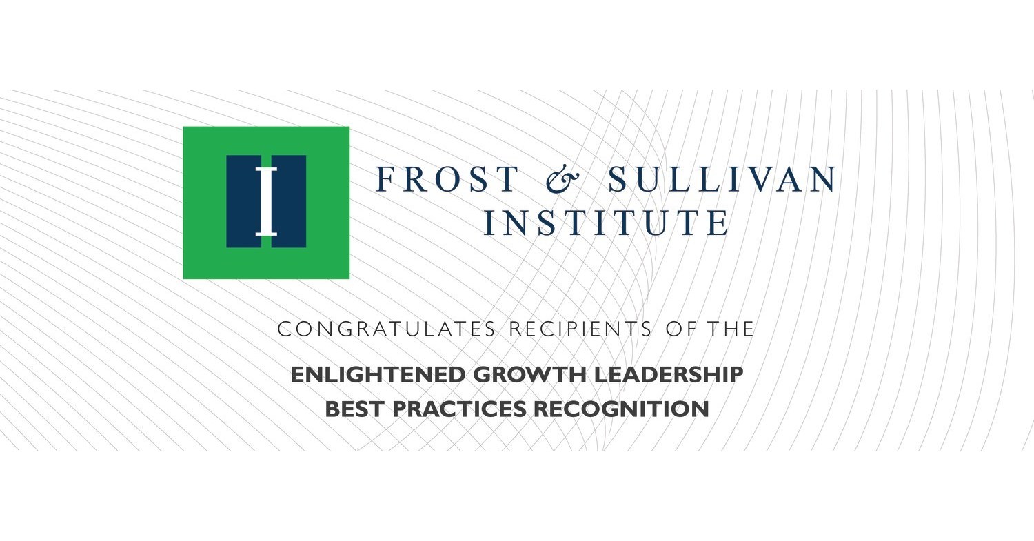 Frost & Sullivan Institute Lauds Best-in-Class Companies for Enlightened Growth Leadership - Canada NewsWire