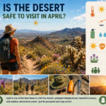 Desert hiking safety in April