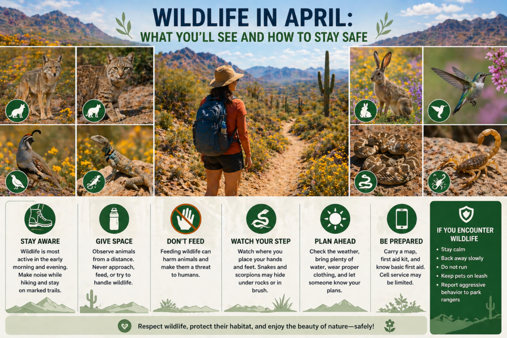 Desert wildlife and safety guide